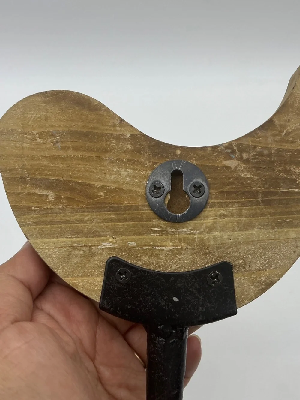 Wooden Wall Hook Bird Design